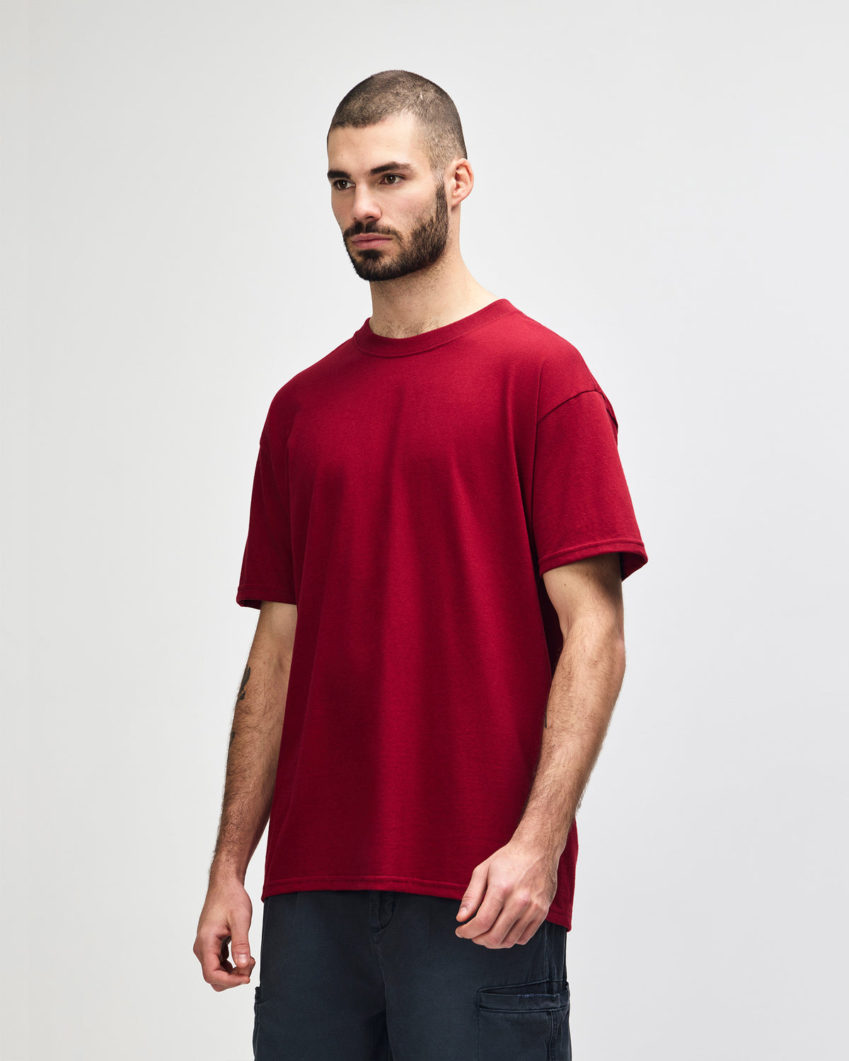 Gildan Hammer Maxweight Adult T-Shirt - Cherry Red