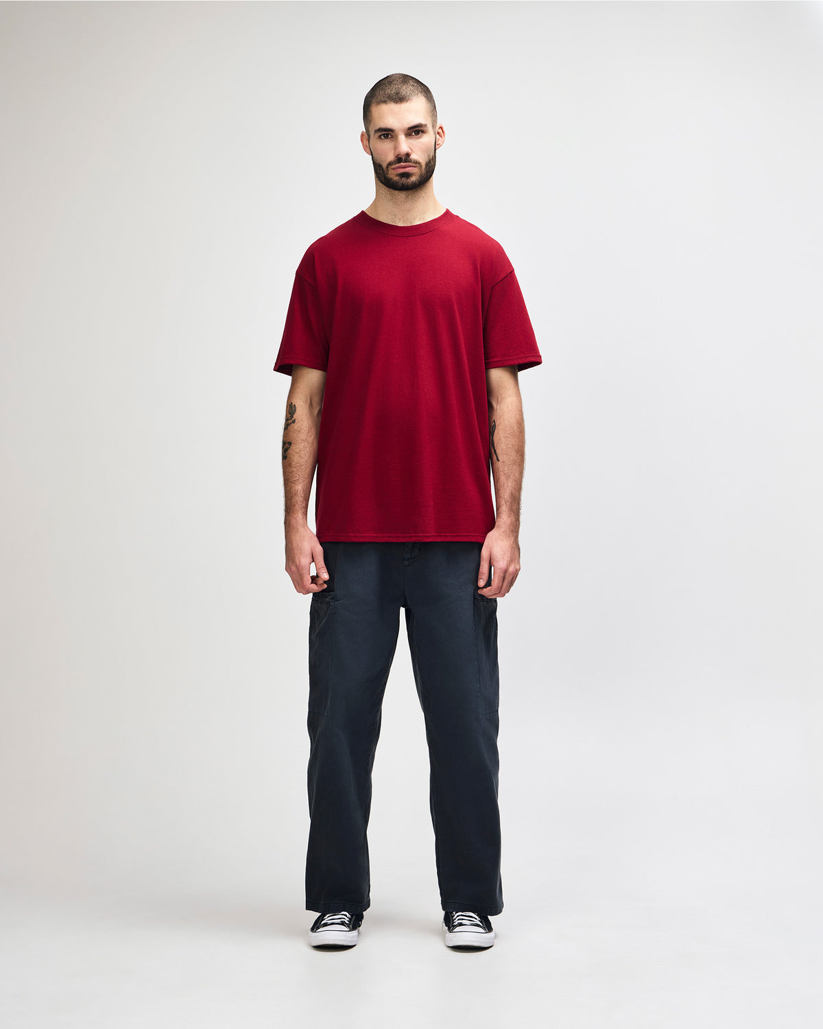 Gildan Hammer Maxweight Adult T-Shirt - Cherry Red