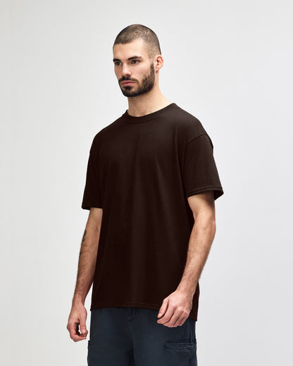 Gildan Hammer Maxweight Adult T-Shirt - Dark Chocolate