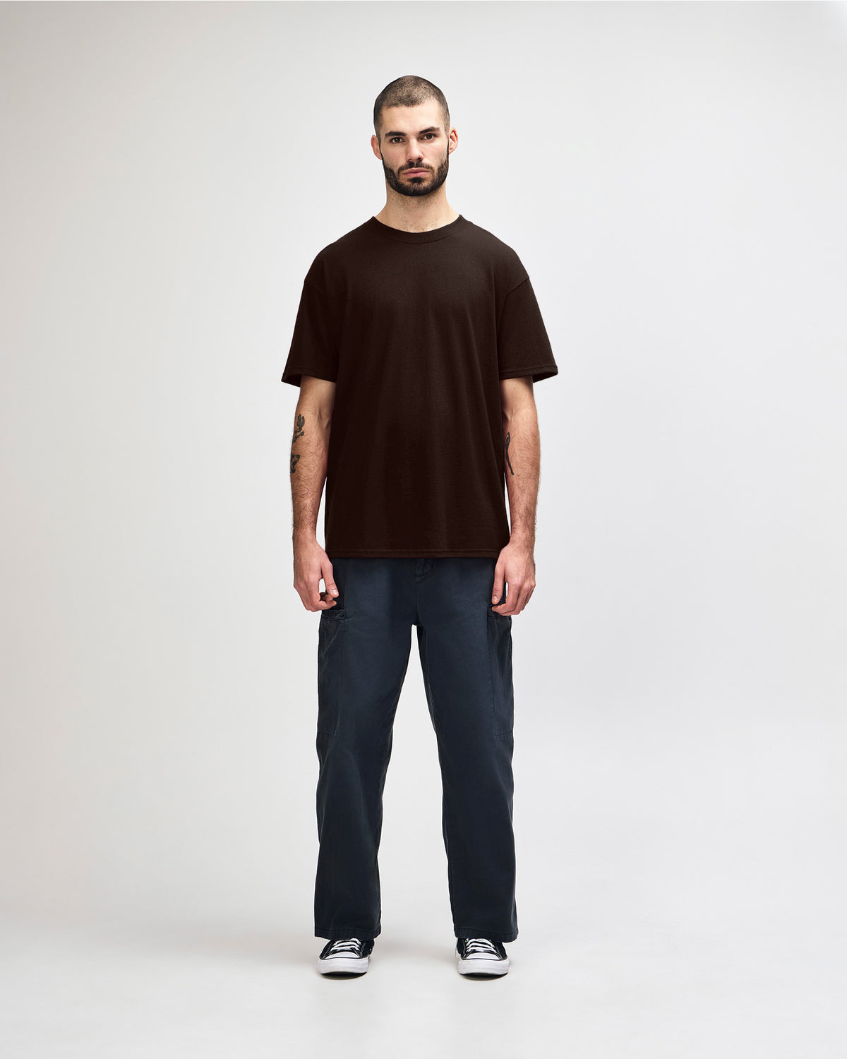 Gildan Hammer Maxweight Adult T-Shirt - Dark Chocolate