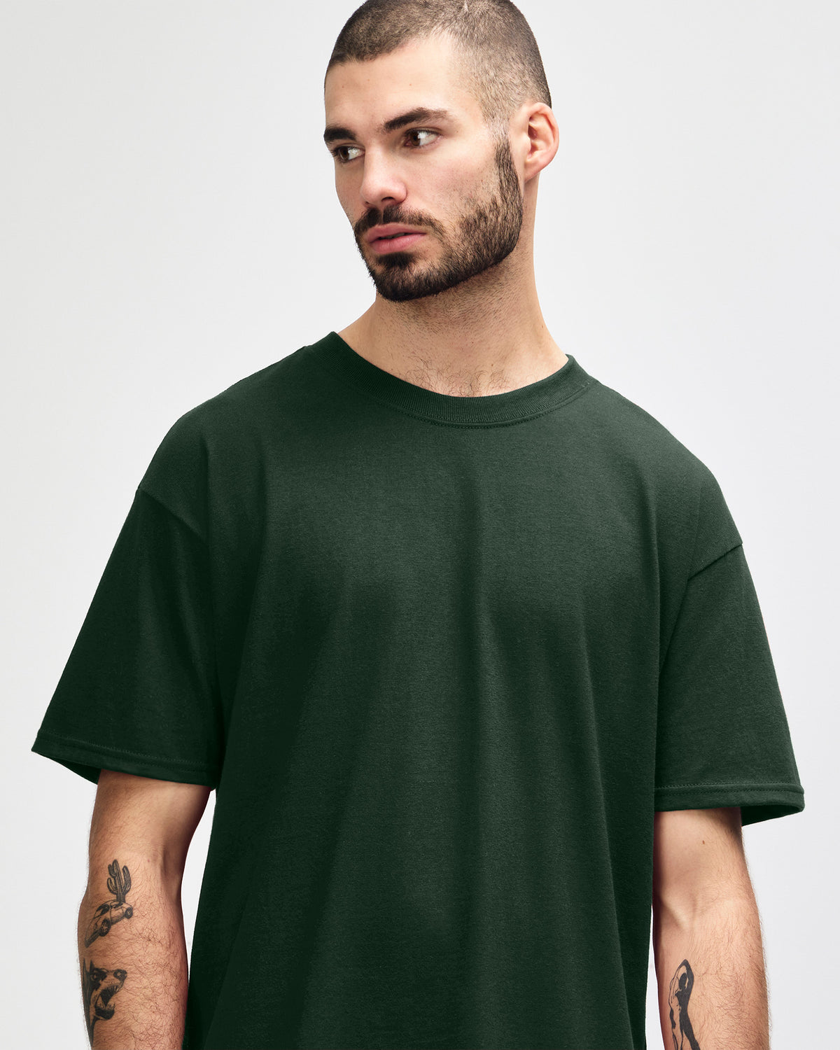 Gildan Hammer Maxweight Adult T-Shirt - Forest Green