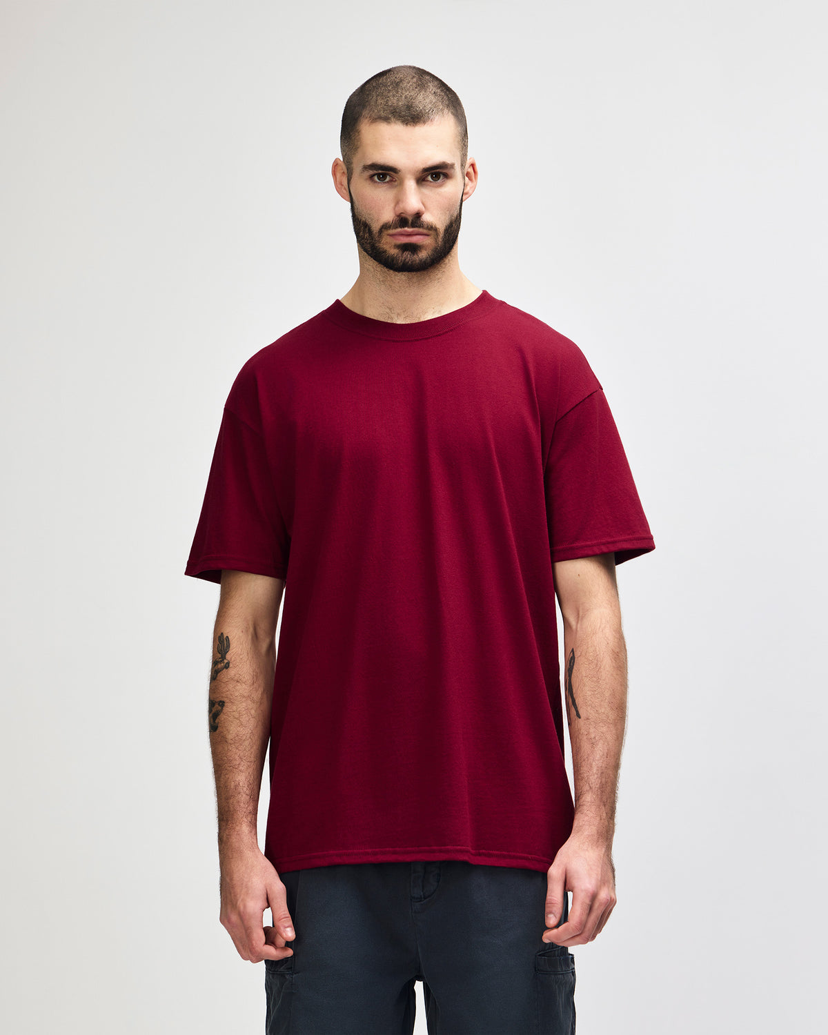 Gildan Hammer Maxweight Adult T-Shirt - Garnet