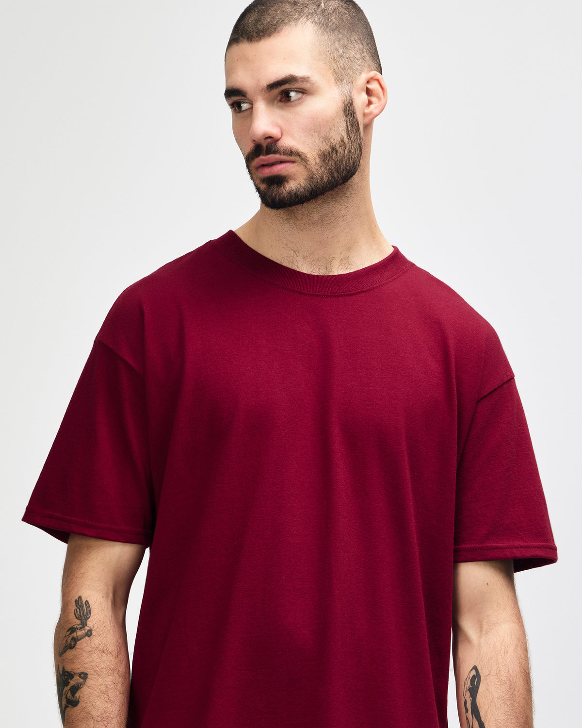 Gildan Hammer Maxweight Adult T-Shirt - Garnet