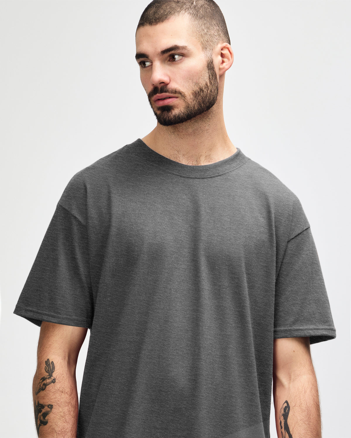 Gildan Hammer Maxweight Adult T-Shirt - Graphite Heather