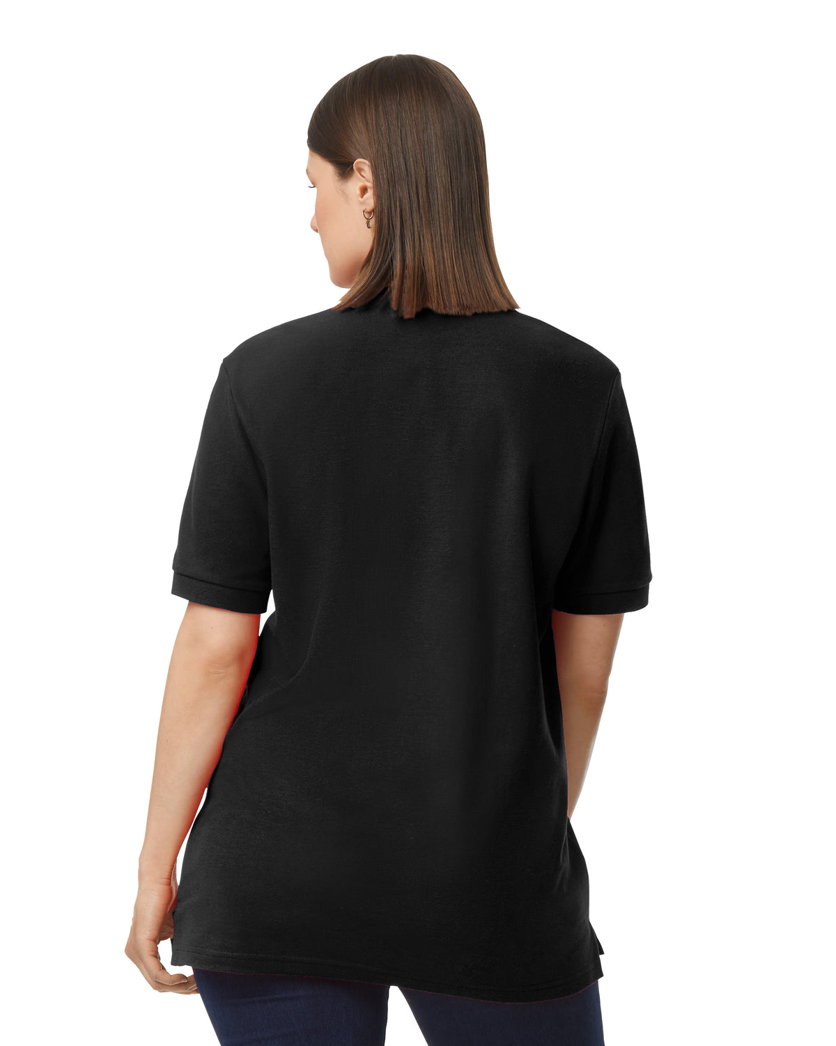 Gildan® Hammer® Adult Double Pique Polo - Black