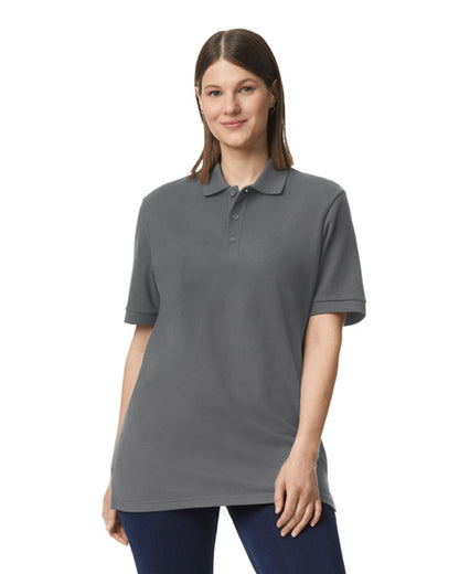 Gildan® Hammer® Adult Double Pique Polo - Charcoal