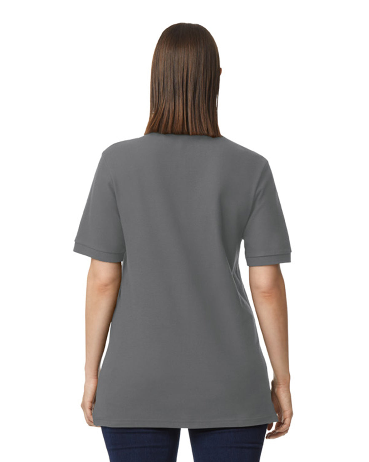 Gildan® Hammer® Adult Double Pique Polo - Charcoal