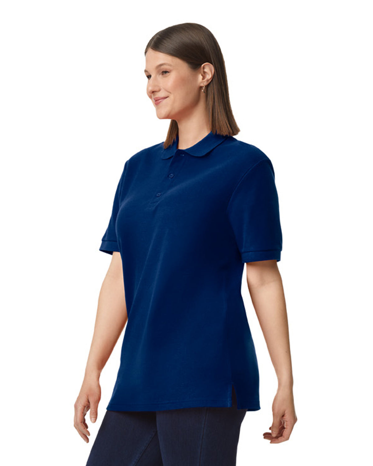 Gildan® Hammer® Adult Double Pique Polo - Navy