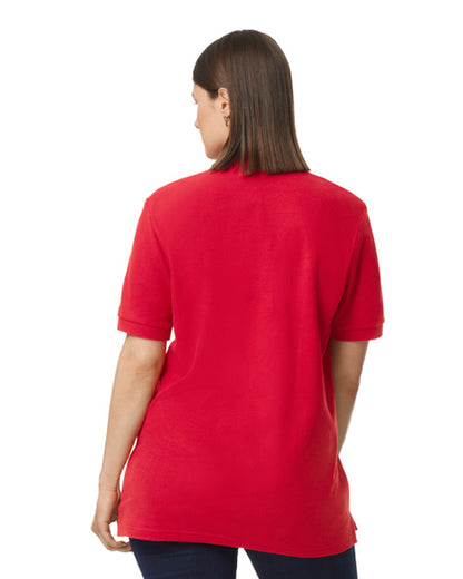 Gildan® Hammer® Adult Double Pique Polo - Red