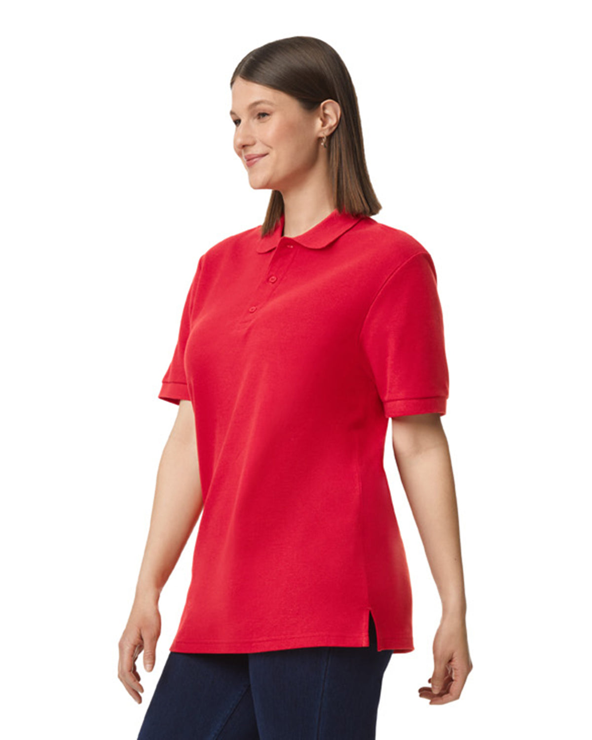 Gildan® Hammer® Adult Double Pique Polo - Red