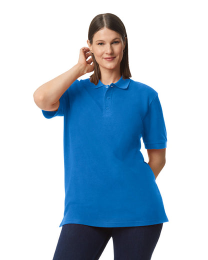 Gildan® Hammer® Adult Double Pique Polo - Royal