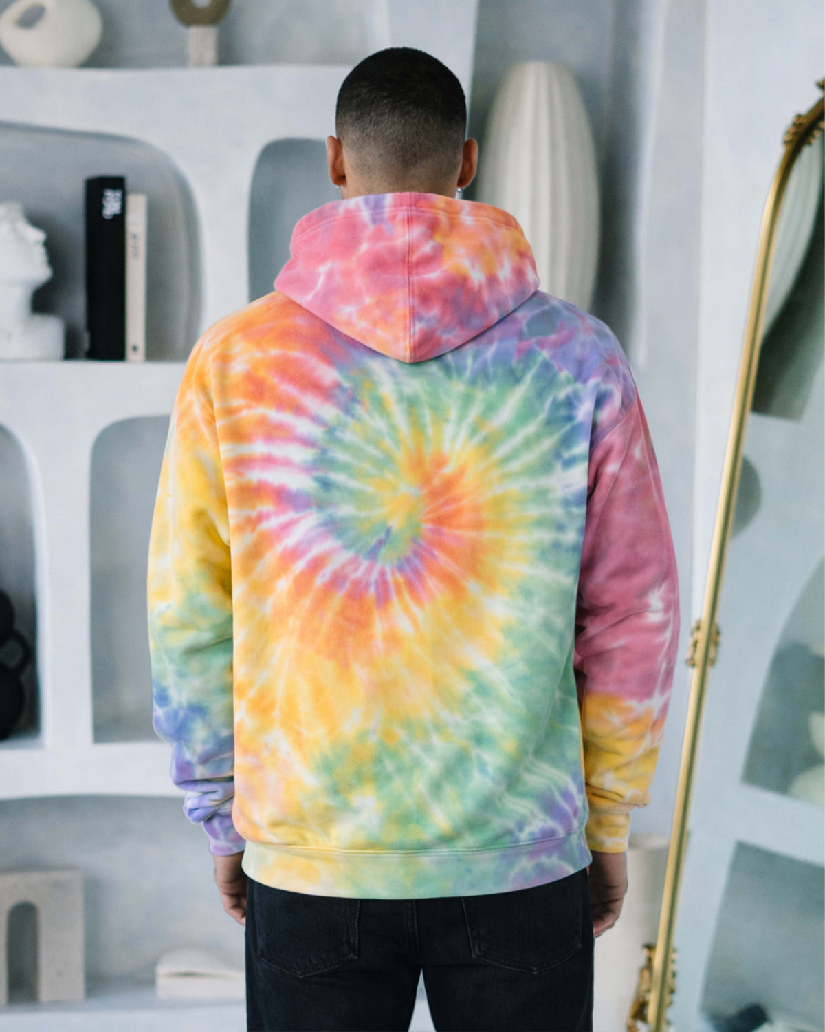 8777 Colortone® Spider Wash Pullover Hoodie - Eternity