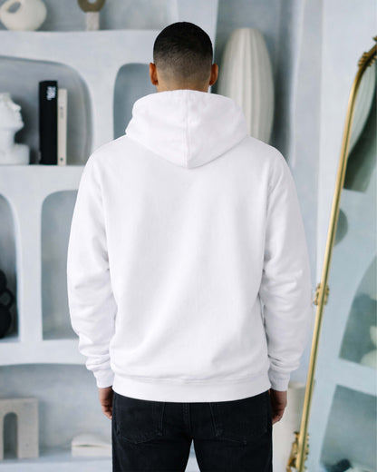 8777 Colortone® Spider Wash Pullover Hoodie - White