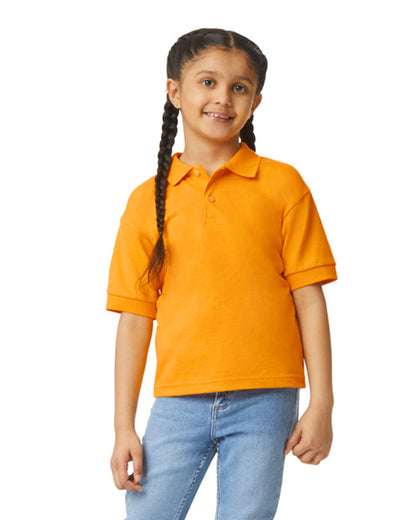 Gildan Dry Blend Youth Polo - Gold
