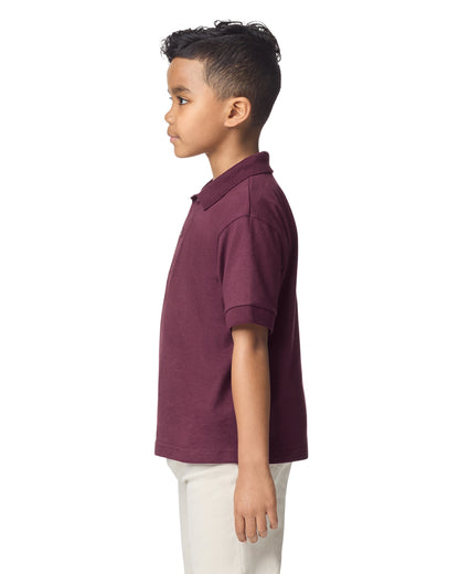 Gildan Dry Blend Youth Polo - Maroon