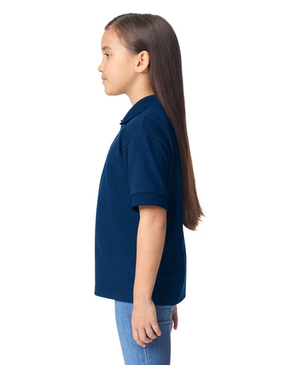 Gildan Dry Blend Youth Polo - Navy