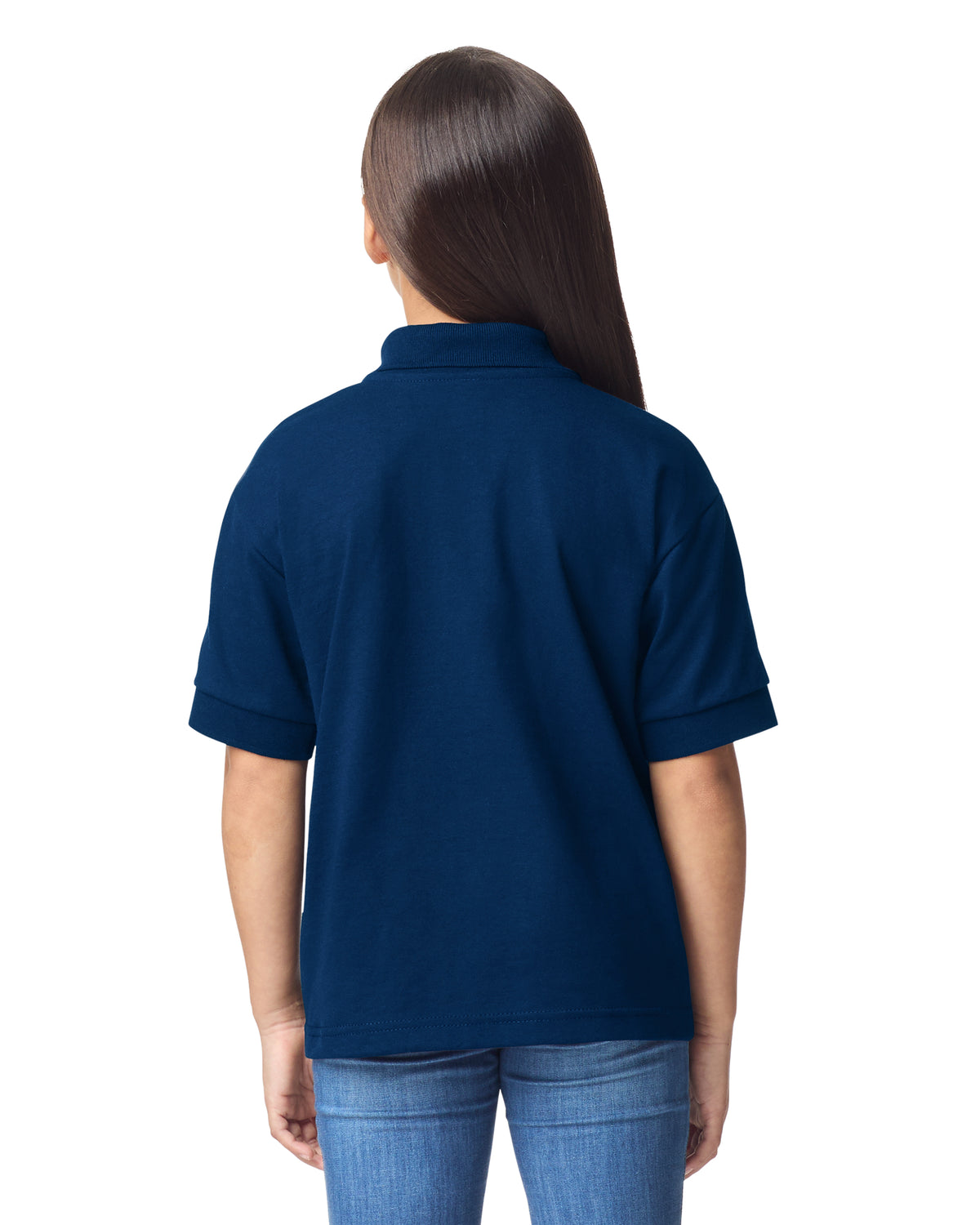 Gildan Dry Blend Youth Polo - Navy