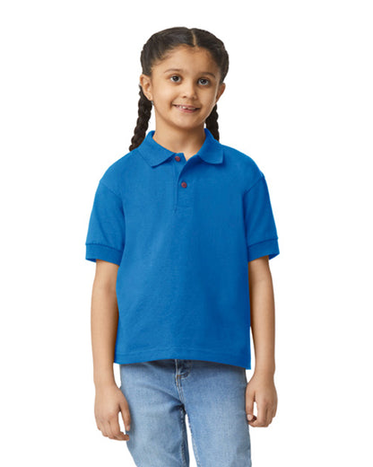 Gildan Dry Blend Youth Polo - Royal