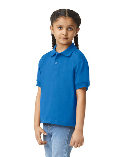 Gildan Dry Blend Youth Polo - Royal