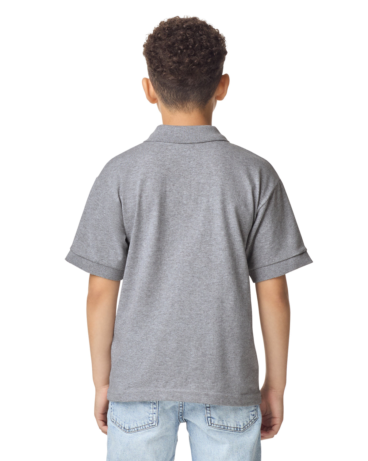 Gildan Dry Blend Youth Polo - Sport Grey