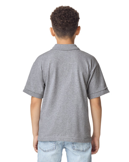 Gildan Dry Blend Youth Polo - Sport Grey