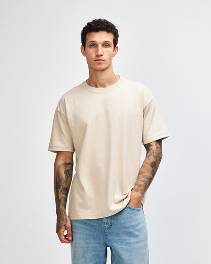 American Apparel Super Heavyweight Unisex T-Shirt - Bone