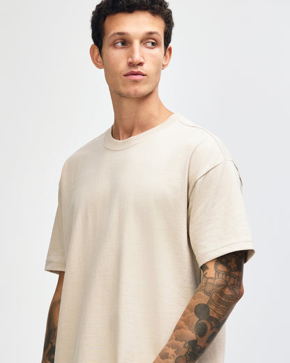American Apparel Super Heavyweight Unisex T-Shirt - Bone