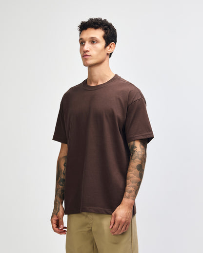 American Apparel Super Heavyweight Unisex T-Shirt - Brown