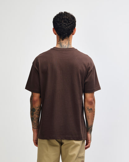 American Apparel Super Heavyweight Unisex T-Shirt - Brown