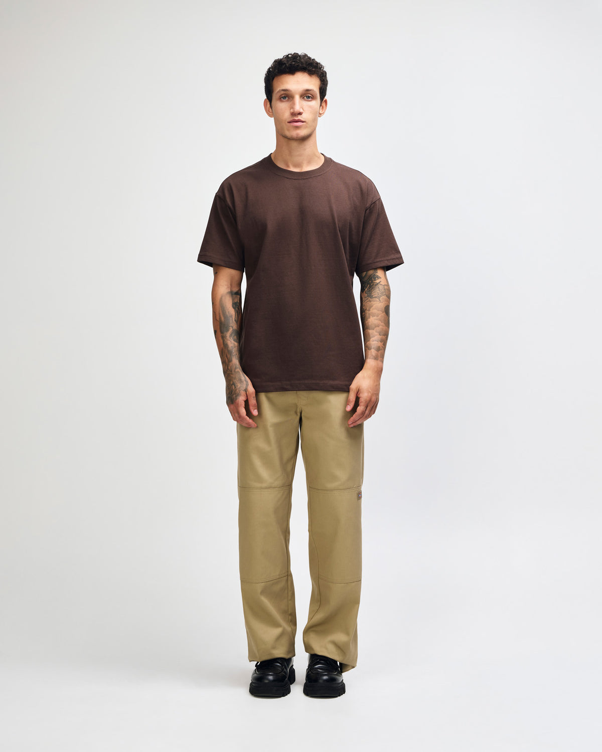 American Apparel Super Heavyweight Unisex T-Shirt - Brown