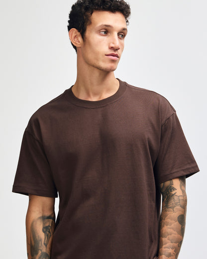 American Apparel Super Heavyweight Unisex T-Shirt - Brown