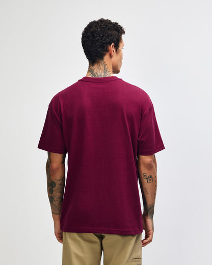American Apparel Super Heavyweight Unisex T-Shirt - Burgundy