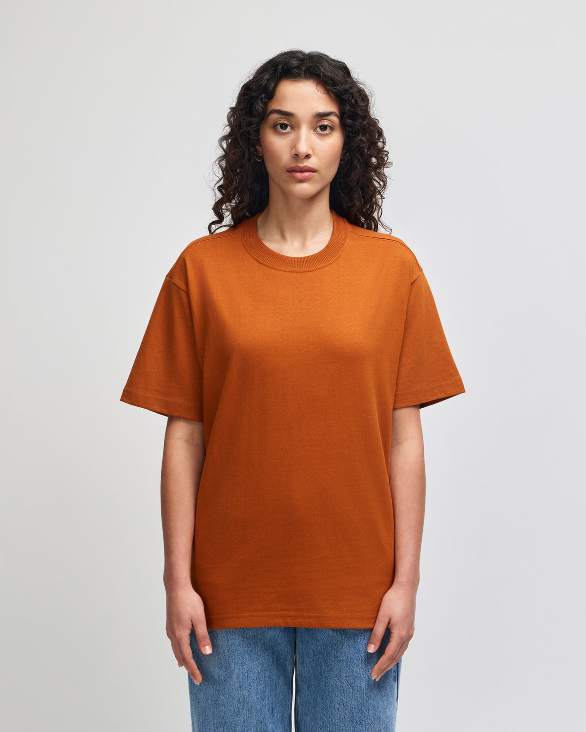 American Apparel Super Heavyweight Unisex T-Shirt - Rust