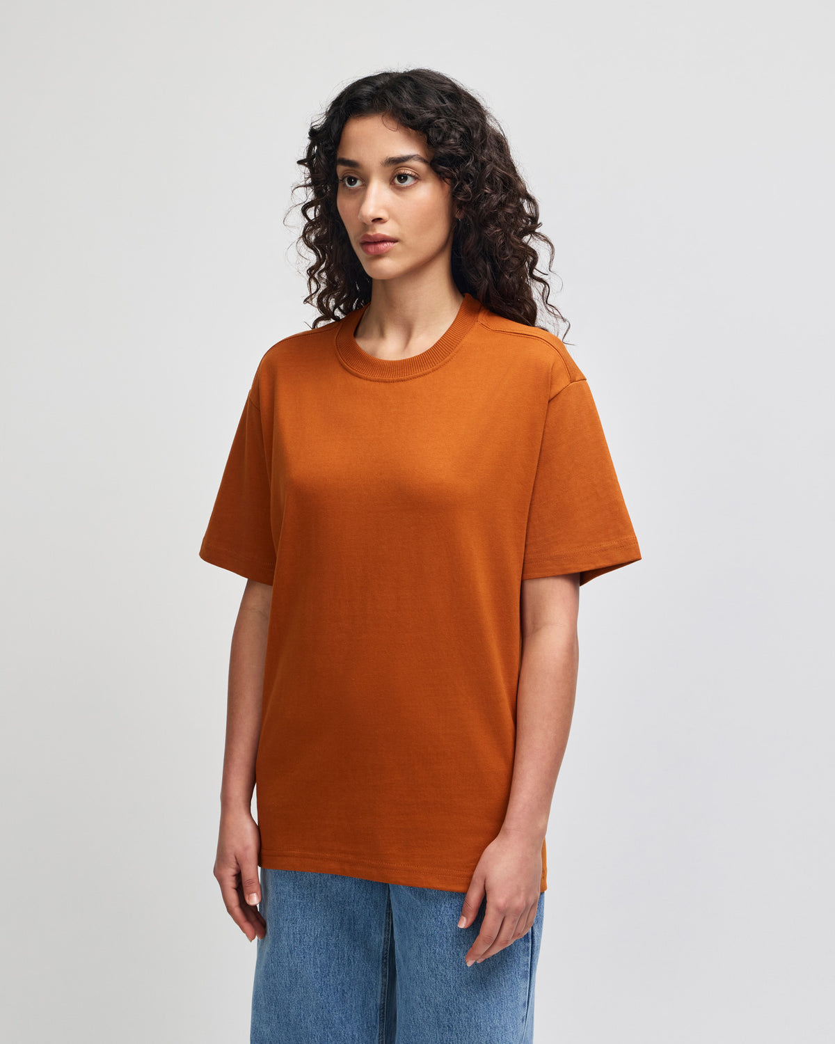 American Apparel Super Heavyweight Unisex T-Shirt - Rust