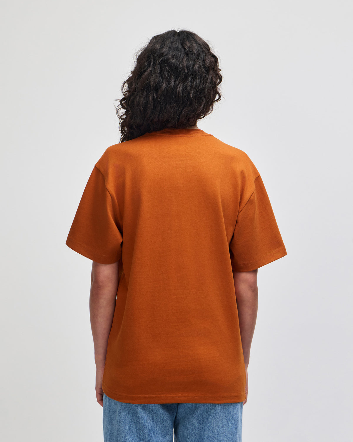American Apparel Super Heavyweight Unisex T-Shirt - Rust