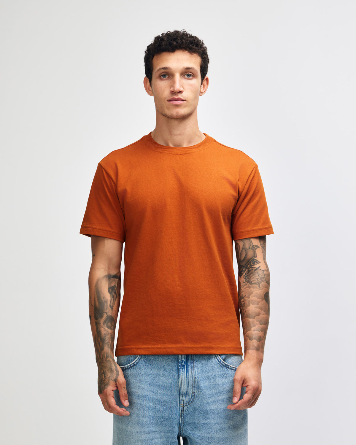 American Apparel Super Heavyweight Unisex T-Shirt - Rust