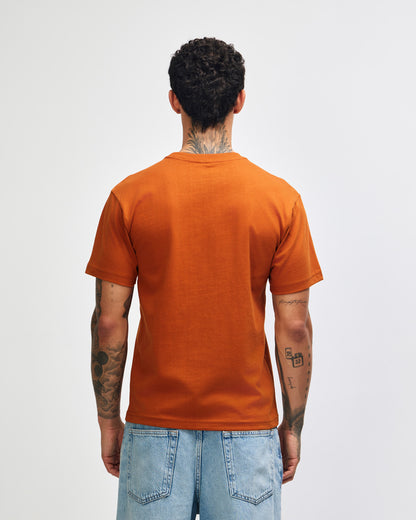 American Apparel Super Heavyweight Unisex T-Shirt - Rust