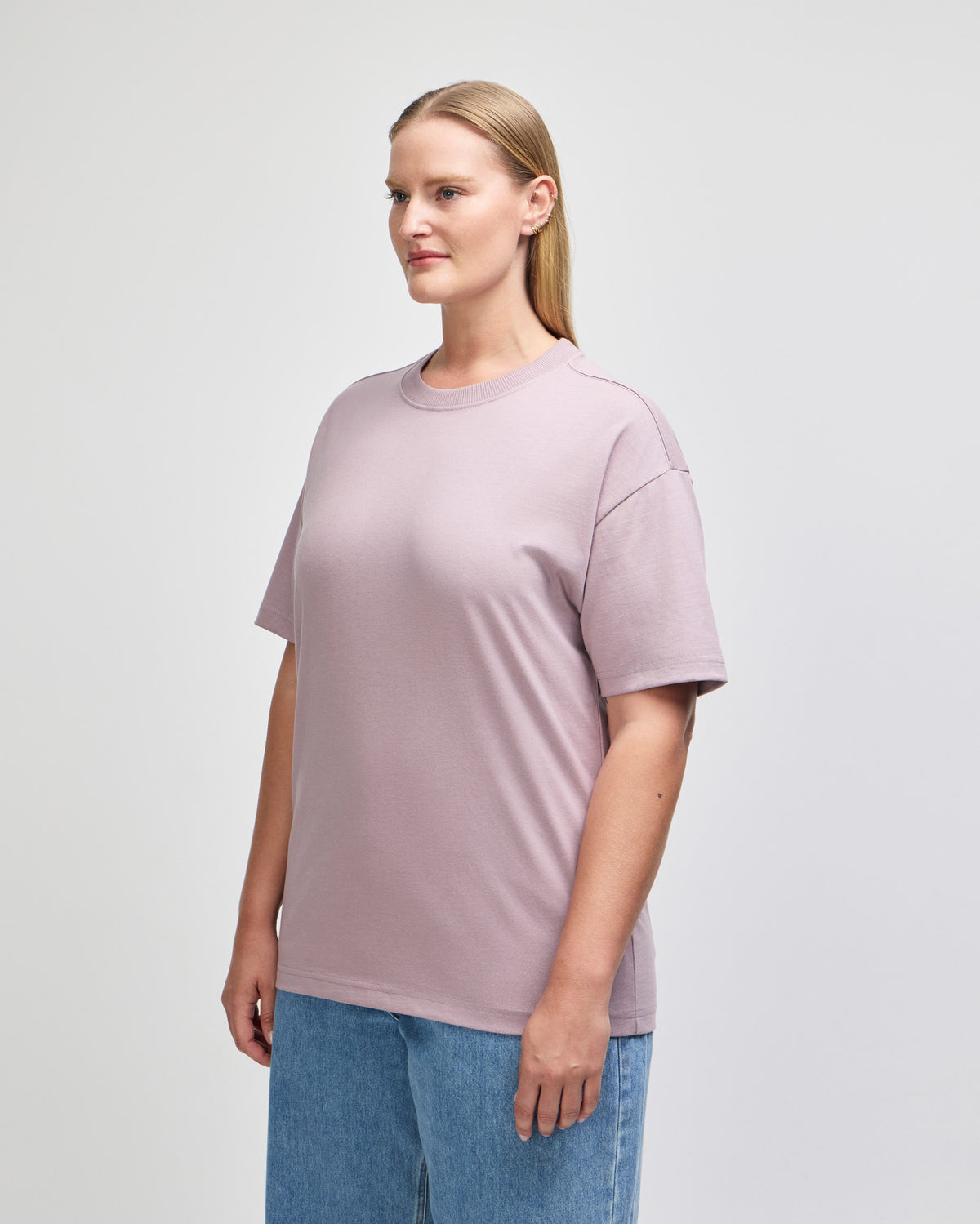 American Apparel Super Heavyweight Unisex T-Shirt - Smokey Violet