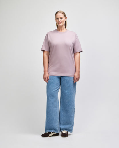 American Apparel Super Heavyweight Unisex T-Shirt - Smokey Violet