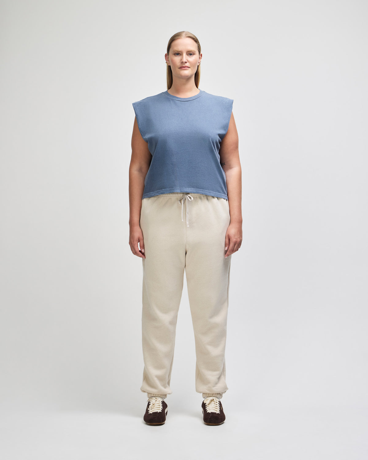 American Apparel Reflex Fleece Unisex Sweatpants - Bone