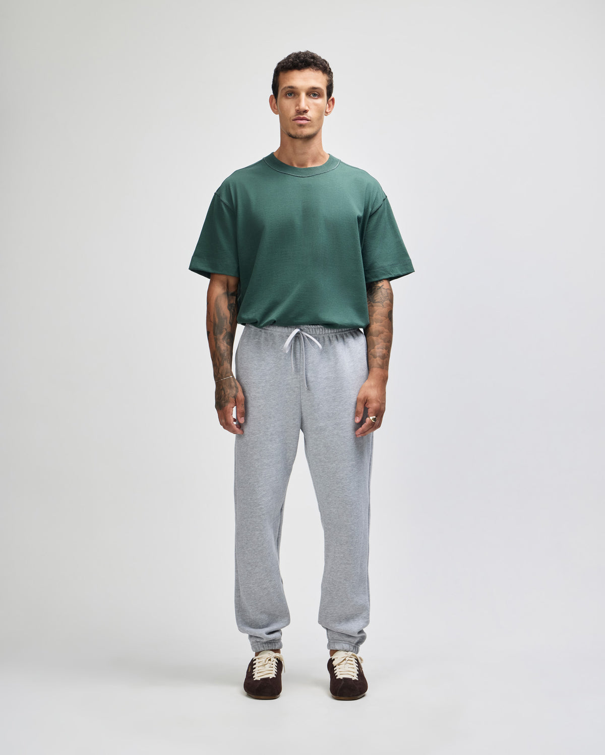 American Apparel Reflex Fleece Unisex Sweatpants - Heather Grey