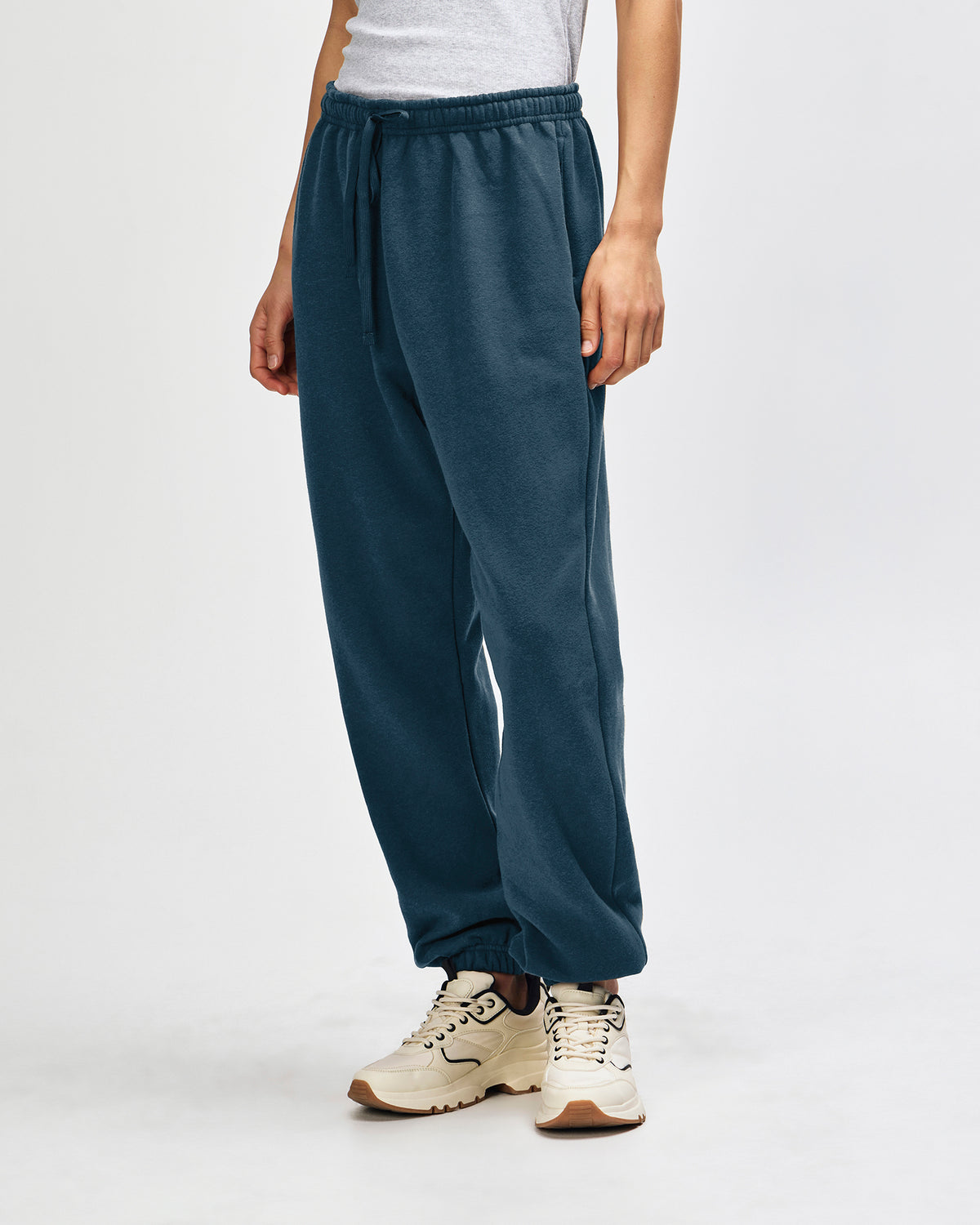 American Apparel Reflex Fleece Unisex Sweatpants - Sea Blue