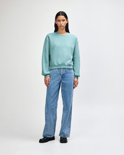 American Apparel Reflex Fleece Women's Crewneck Sweatshirt - Arctic