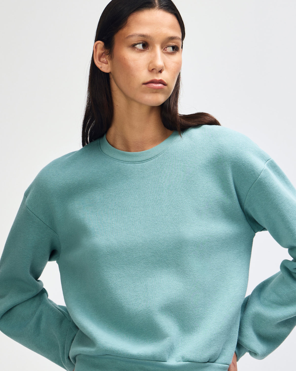 American Apparel Reflex Fleece Women's Crewneck Sweatshirt - Arctic