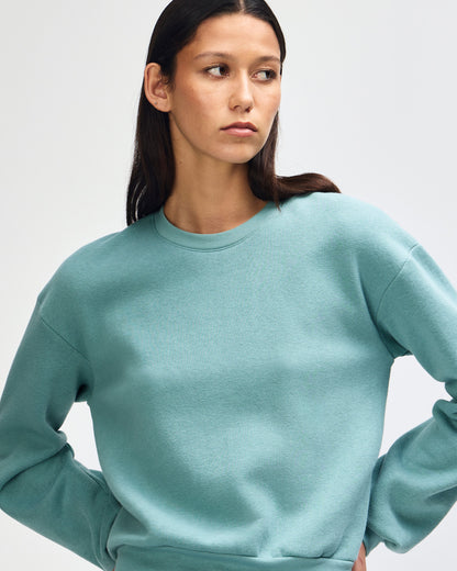 American Apparel Reflex Fleece Women's Crewneck Sweatshirt - Arctic