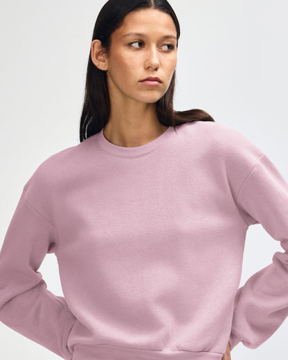 American Apparel Reflex Fleece Women's Crewneck Sweatshirt - Blush