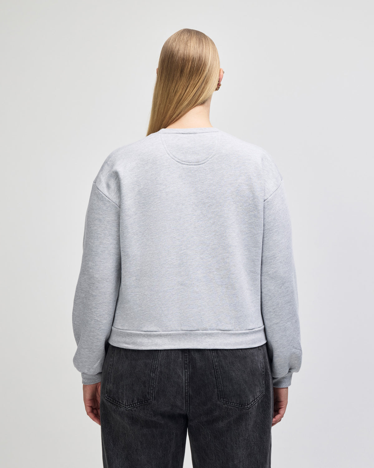 American Apparel Reflex Fleece Women's Crewneck Sweatshirt - Heather Grey