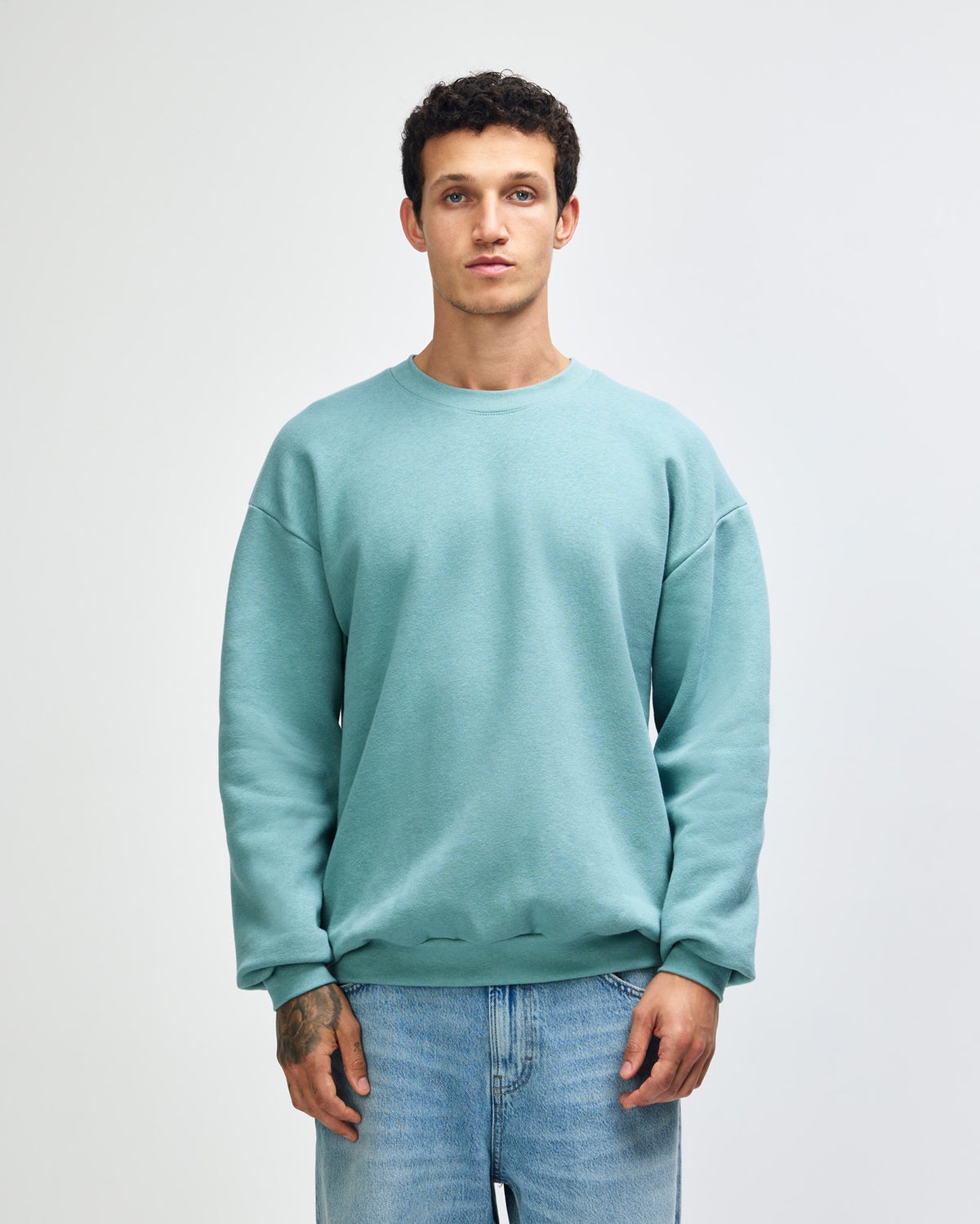 American Apparel Reflex Fleece Unisex Crewneck Sweatshirt - Arctic