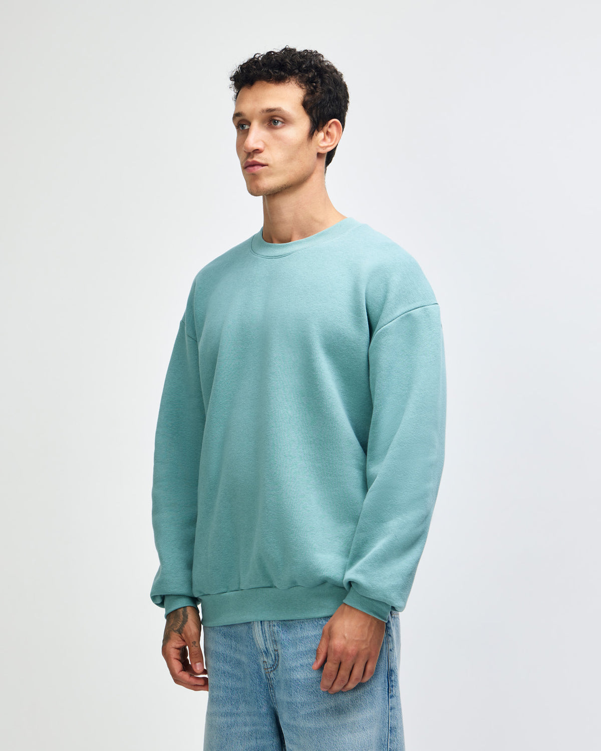 American Apparel Reflex Fleece Unisex Crewneck Sweatshirt - Arctic