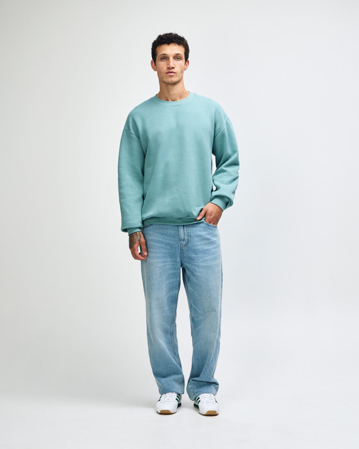 American Apparel Reflex Fleece Unisex Crewneck Sweatshirt - Arctic